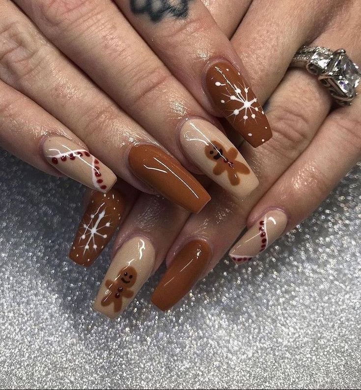 Gingerbread Man nails
