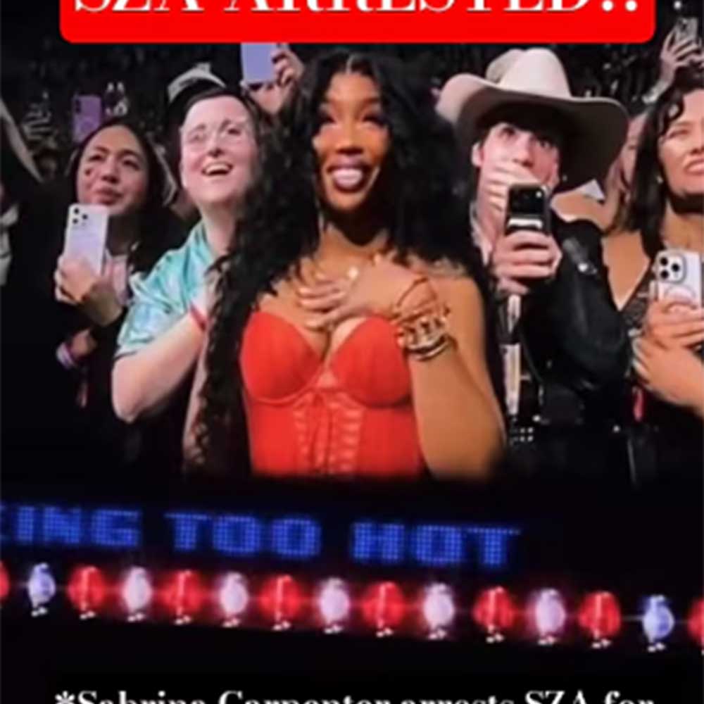 Sabrina Carpenter “Arrests” SZA at Her Los Angeles Show, and the Internet Is Loving It